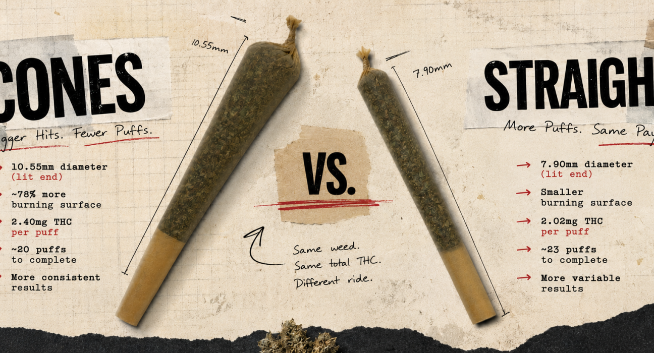 Cones vs. Straight Joints