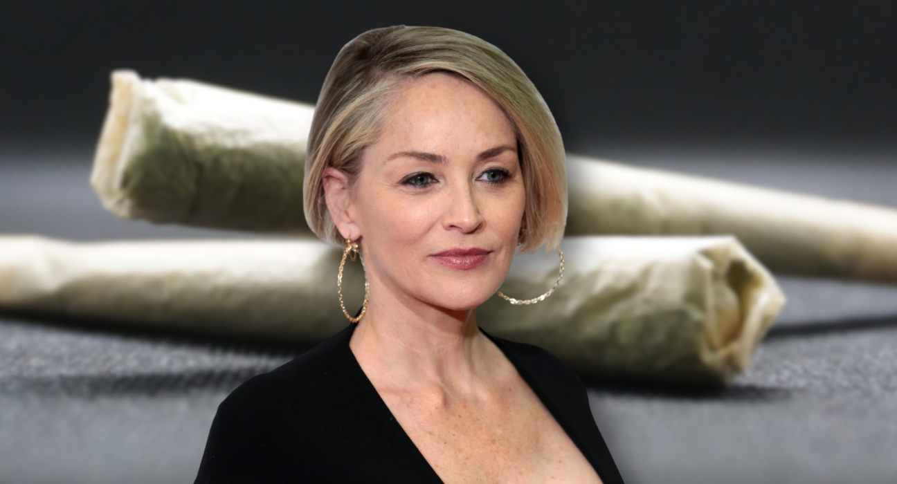 sharon stone weed