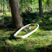 mushroom coffin